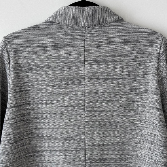 Eileen Fisher Gray Organic Cotton Coat - Picture 10 of 16